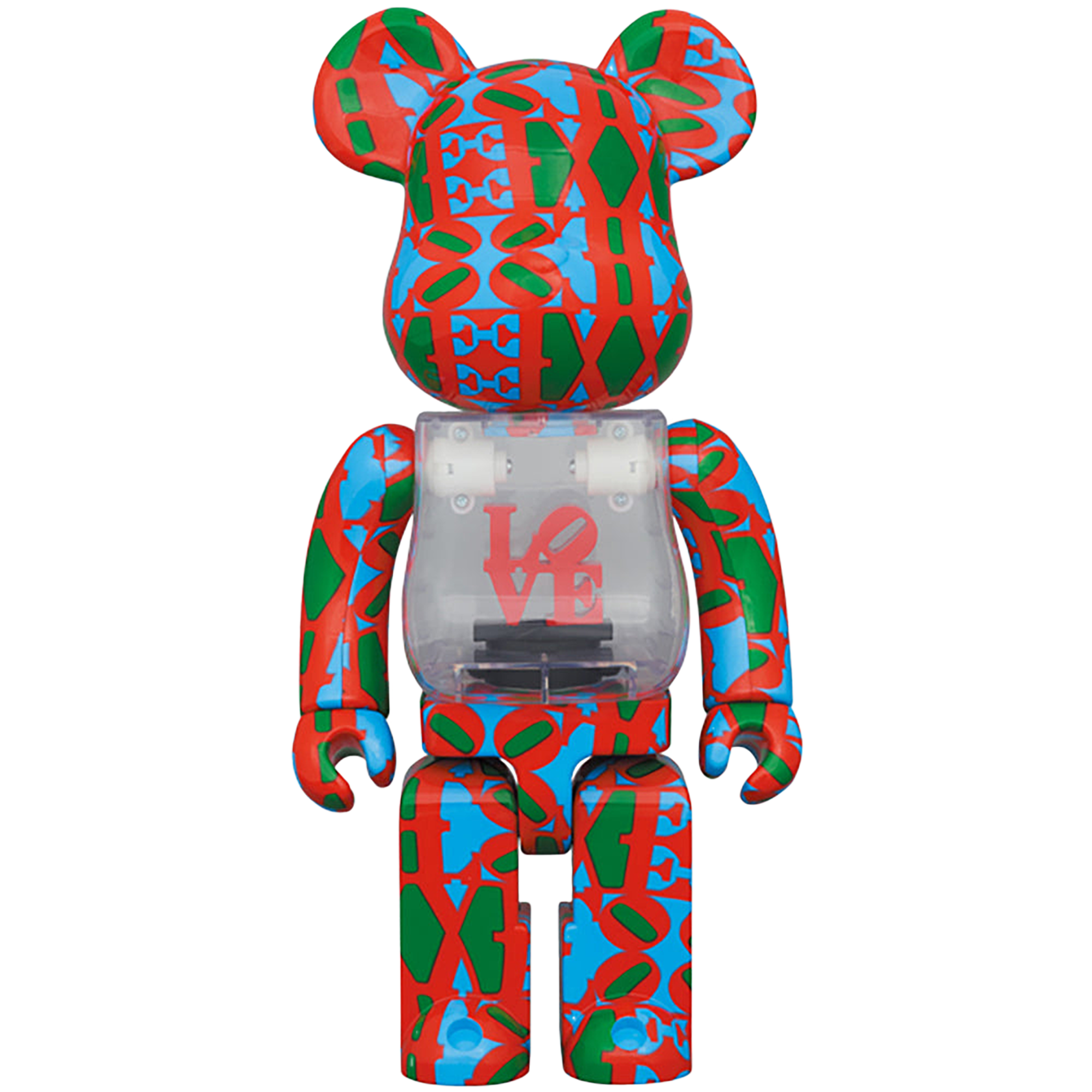 BE@RBRICK Robert Indiana "LOVE" 400％