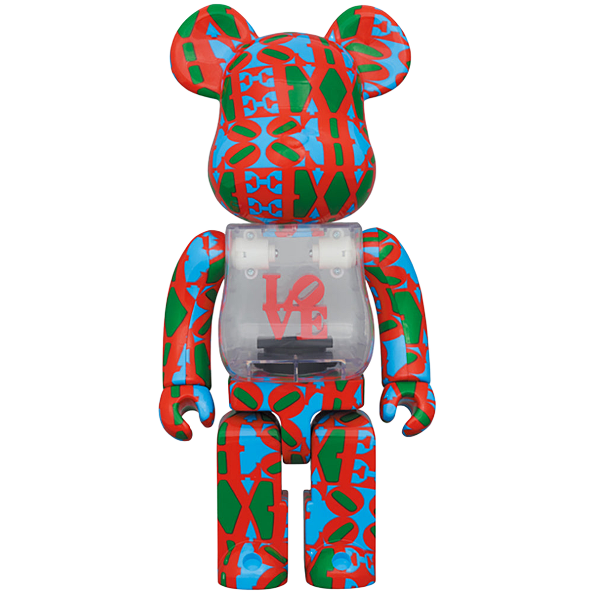 BE@RBRICK Robert Indiana "LOVE" 400％