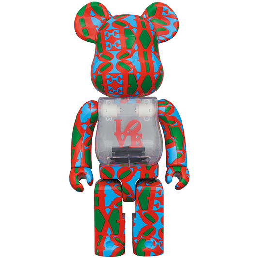 BE@RBRICK Robert Indiana "LOVE" 400％