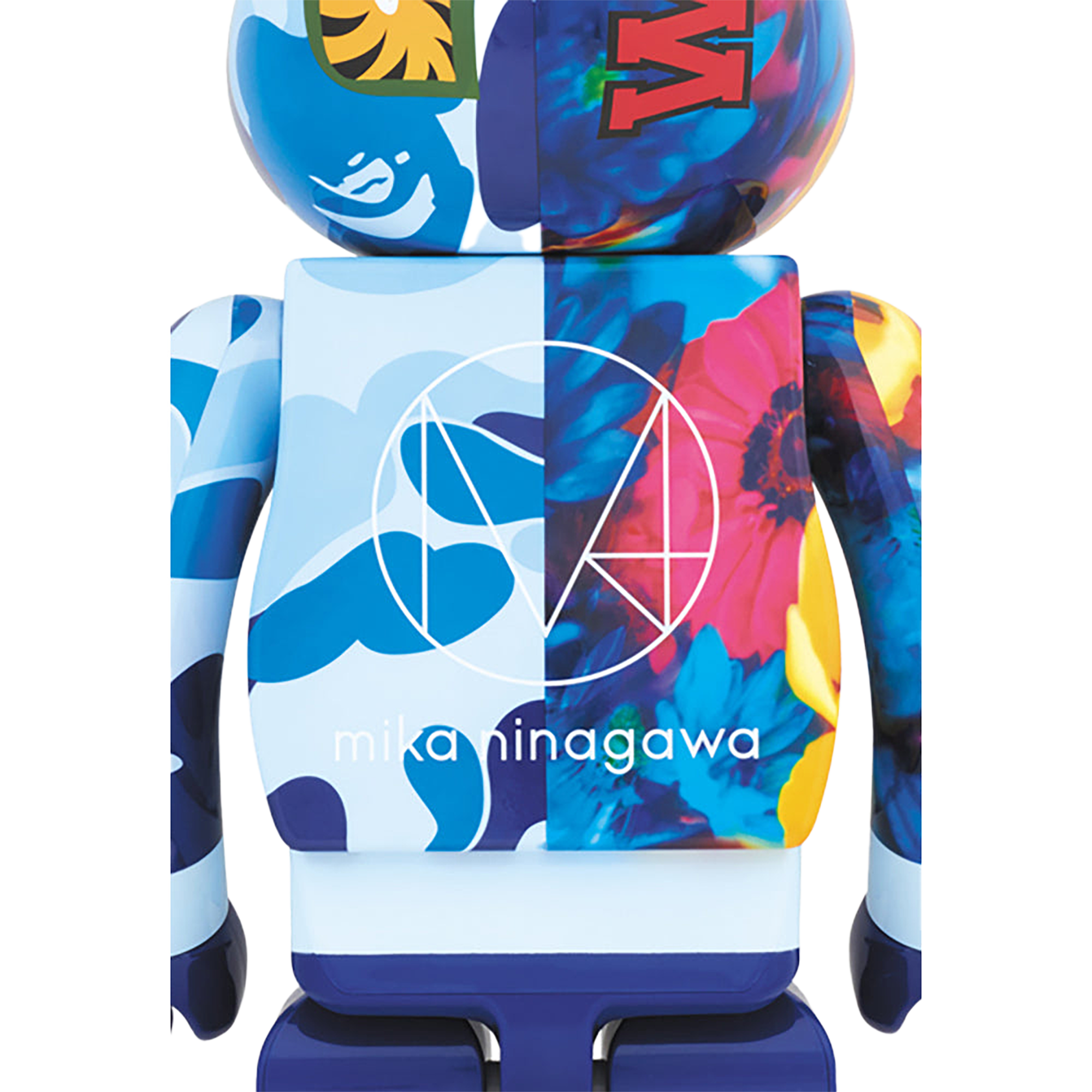 BE@RBRICK BAPE(R) × M / mika ninagawa SHARK 1000％