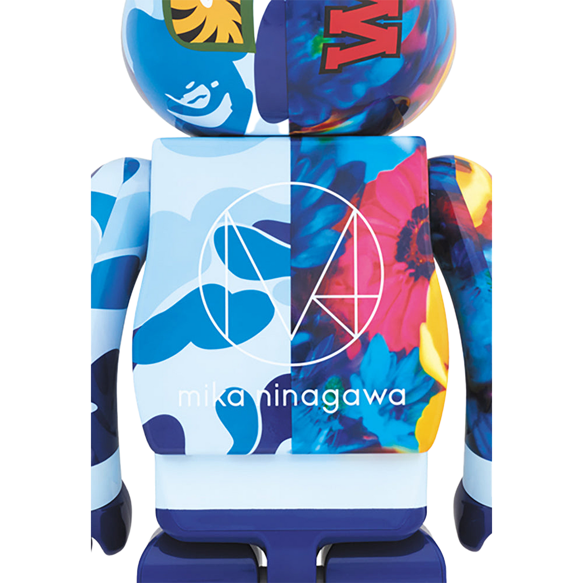 BE@RBRICK BAPE(R) × M / mika ninagawa SHARK 1000％