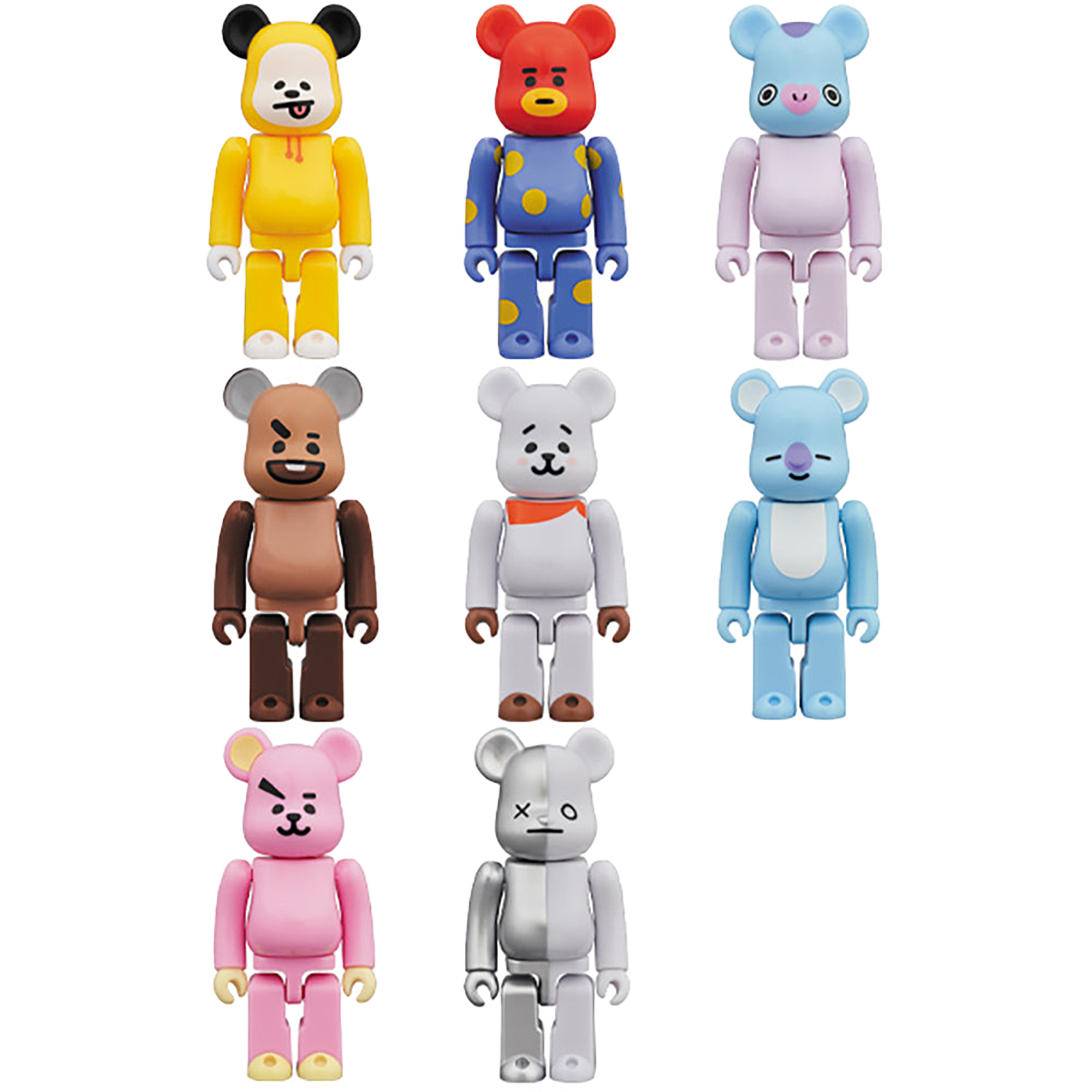 BT21 BE@RBRICK（クローズタイプ）