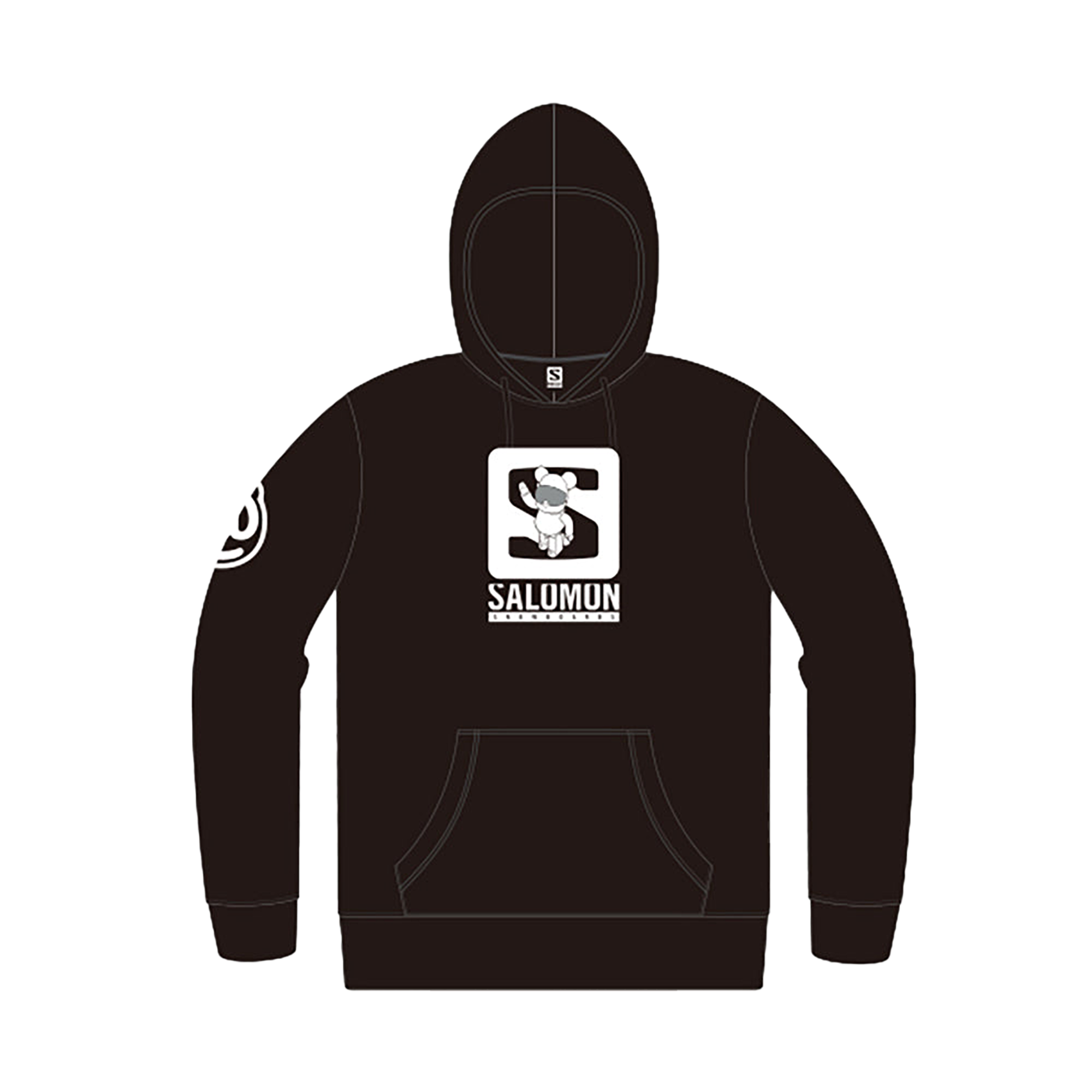 SALOMON BE@RBRICK HOODIE
