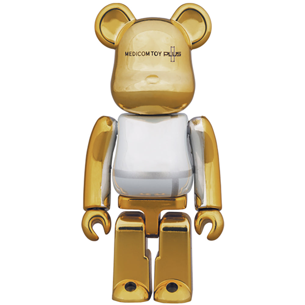 BE@RBRICK MEDICOM TOY PLUS GOLD CHROME Ver. 100％ & 400％_1