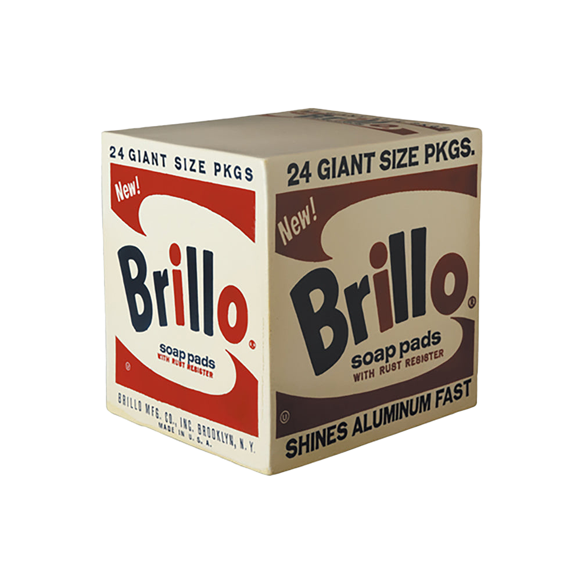 CERAMICK Andy Warhol Brillo box