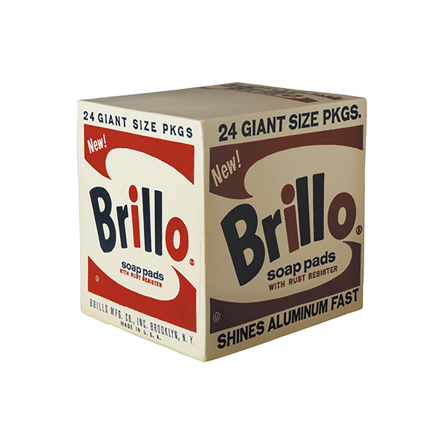 CERAMICK Andy Warhol Brillo box