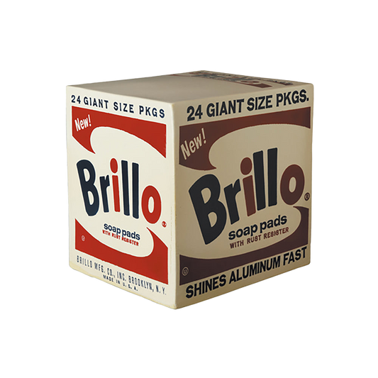 CERAMICK Andy Warhol Brillo box