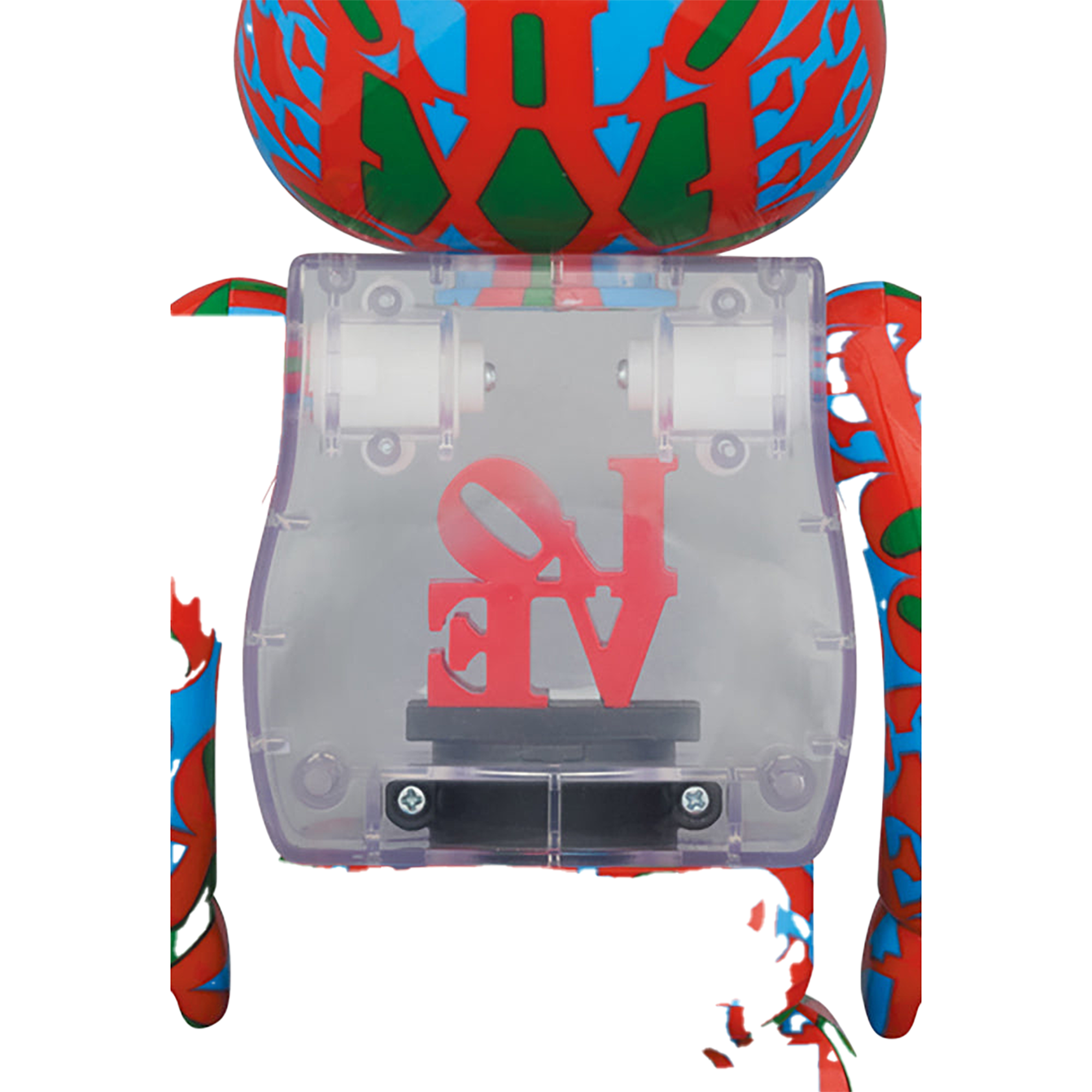 BE@RBRICK Robert Indiana "LOVE" 400％