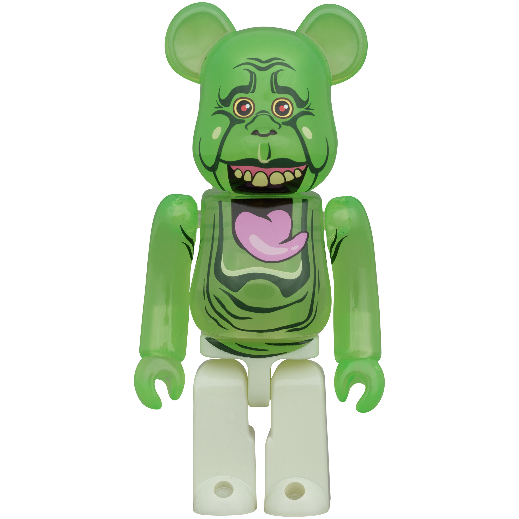 BE@RBRICK 2PCS SET STAY PUFT MARSHMALLOW MAN & SLIMER_3