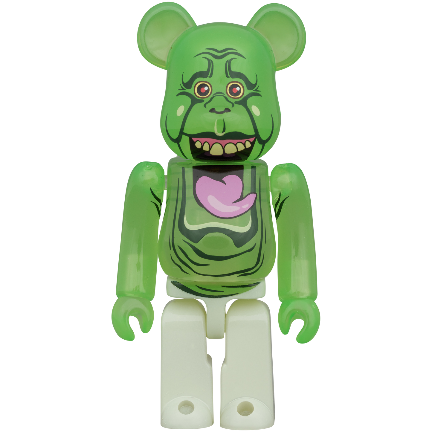 BE@RBRICK 2PCS SET STAY PUFT MARSHMALLOW MAN & SLIMER_3