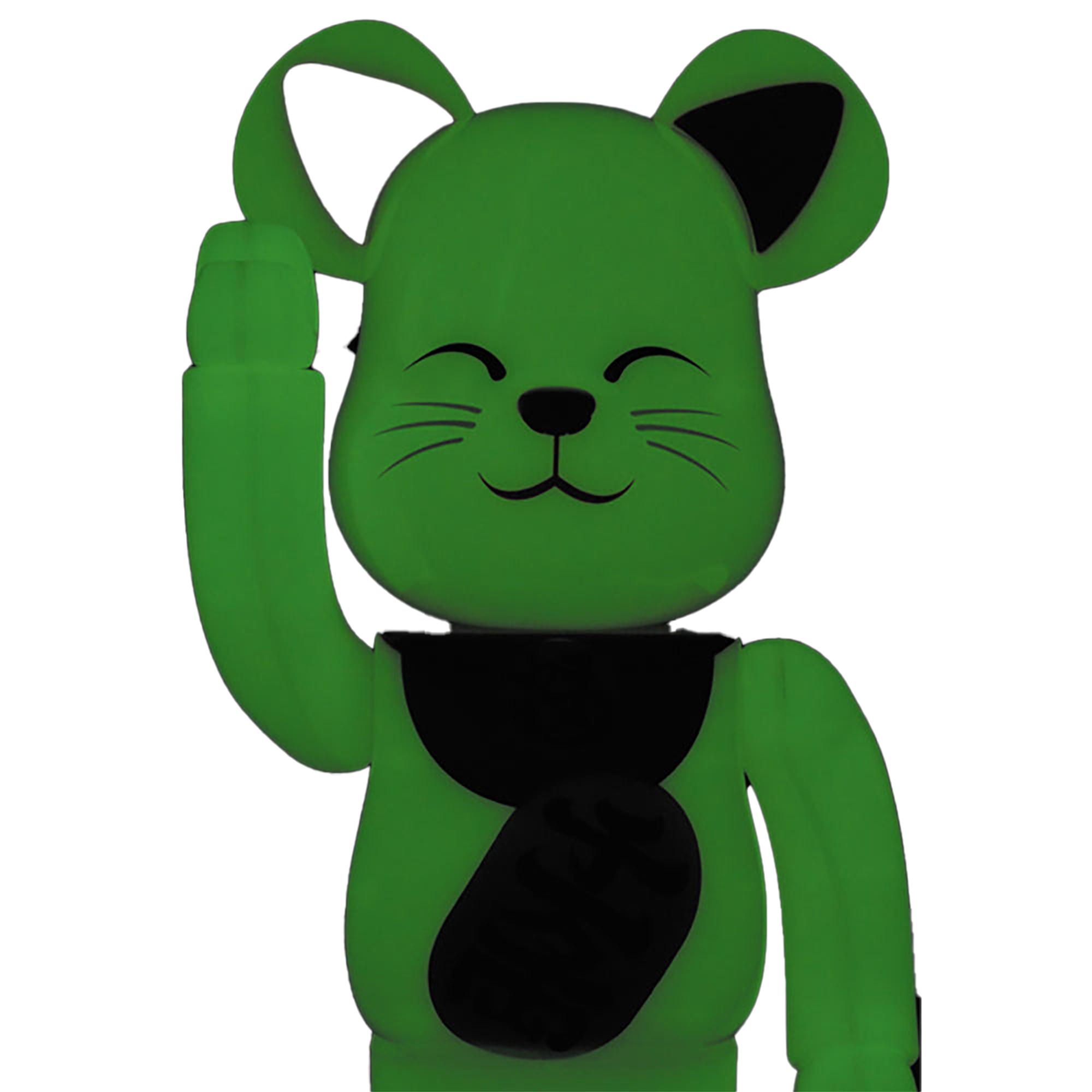 BE@RBRICK 招き猫 蓄光 400％