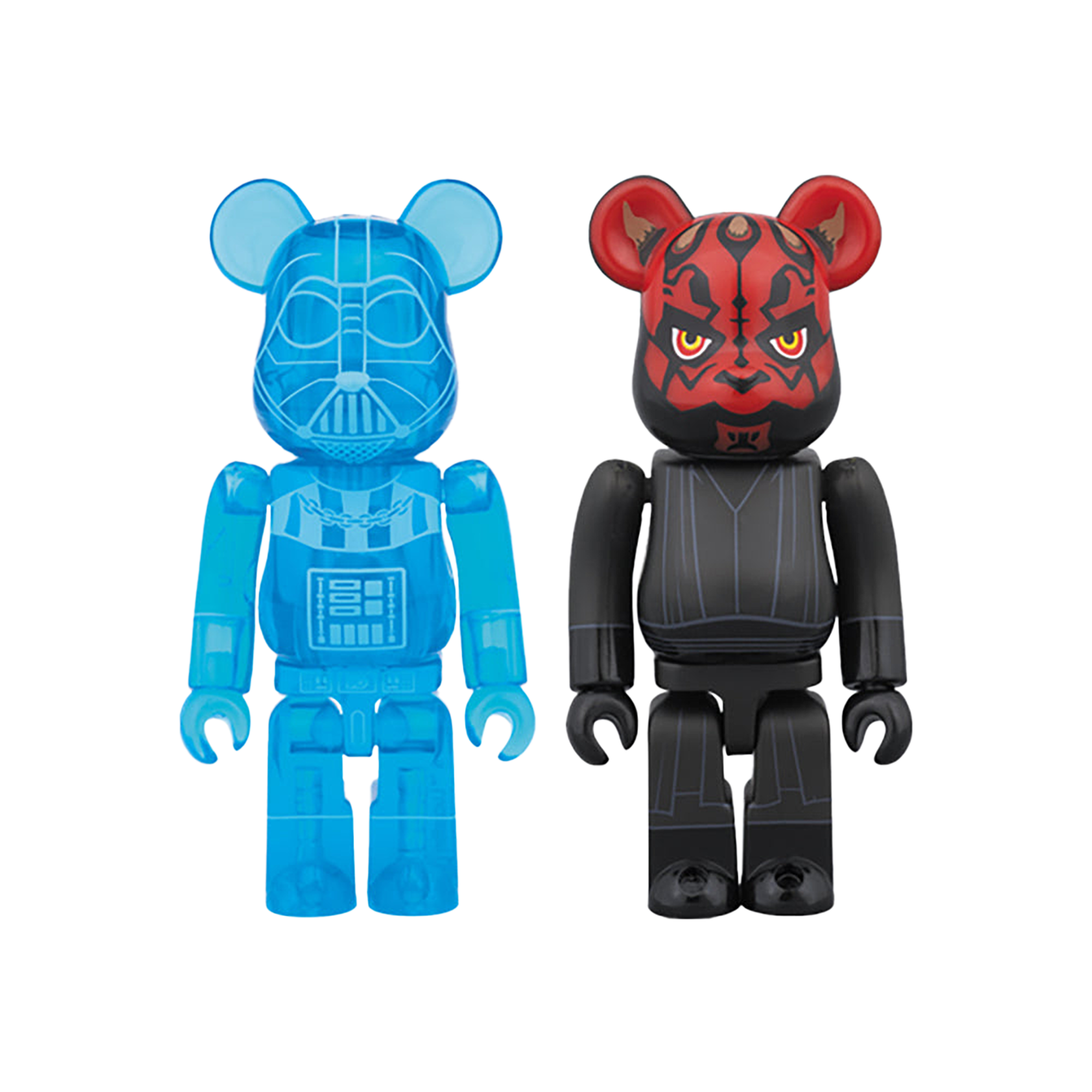 BE@RBRICK DARTH VADER(TM) （HOLOGRAPHIC Ver.） & DARTH MAUL(TM) 2 PACK
