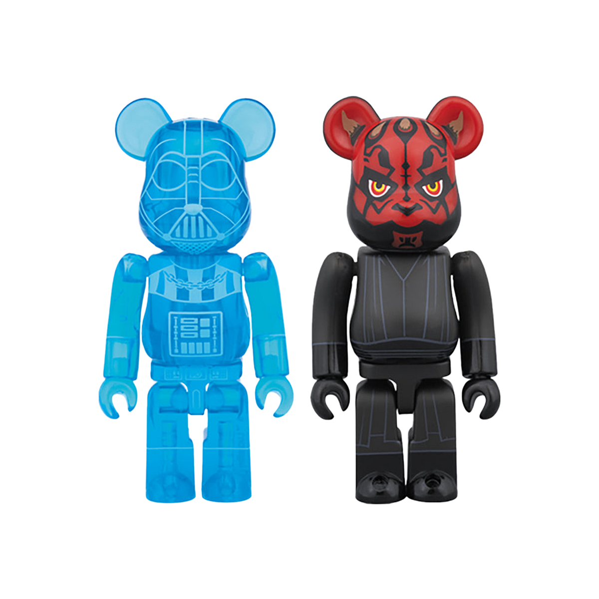 BE@RBRICK DARTH VADER(TM) （HOLOGRAPHIC Ver.） & DARTH MAUL(TM) 2 PACK