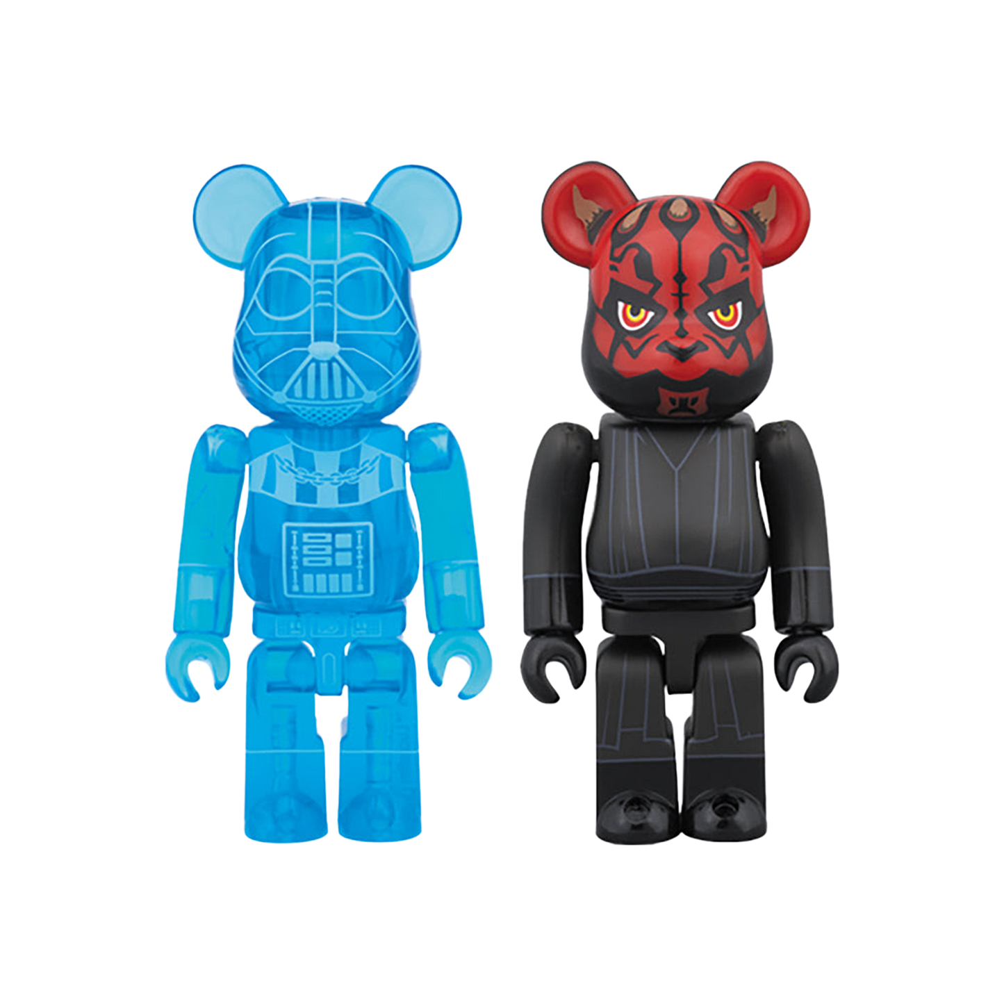 BE@RBRICK DARTH VADER(TM) （HOLOGRAPHIC Ver.） & DARTH MAUL(TM) 2 PACK