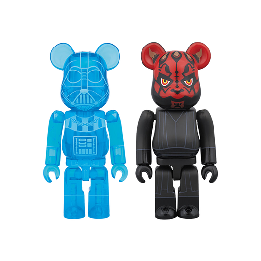 BE@RBRICK DARTH VADER(TM) （HOLOGRAPHIC Ver.） & DARTH MAUL(TM) 2 PACK