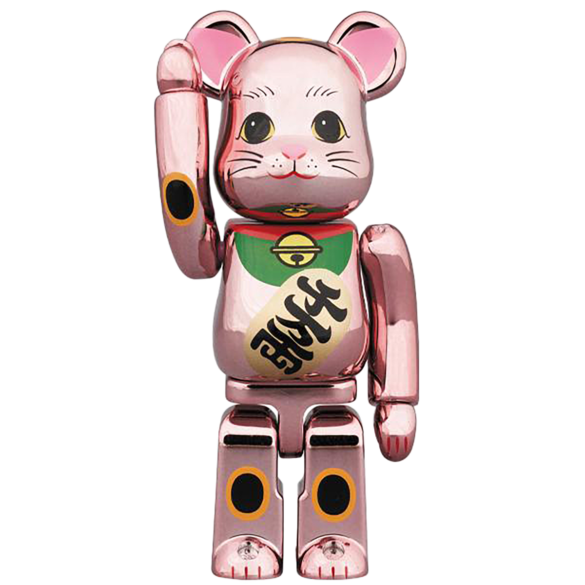 BE@RBRICK 招き猫 桃金メッキ 100% | MEDICOM TOY OFFICIAL STORE BE@RBRICK 招き猫 桃金メッキ 100% | MEDICOM TOY OFFICIAL STORE