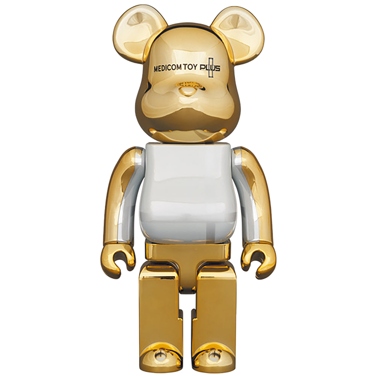 BE@RBRICK MEDICOM TOY PLUS GOLD CHROME Ver. 100％ & 400％