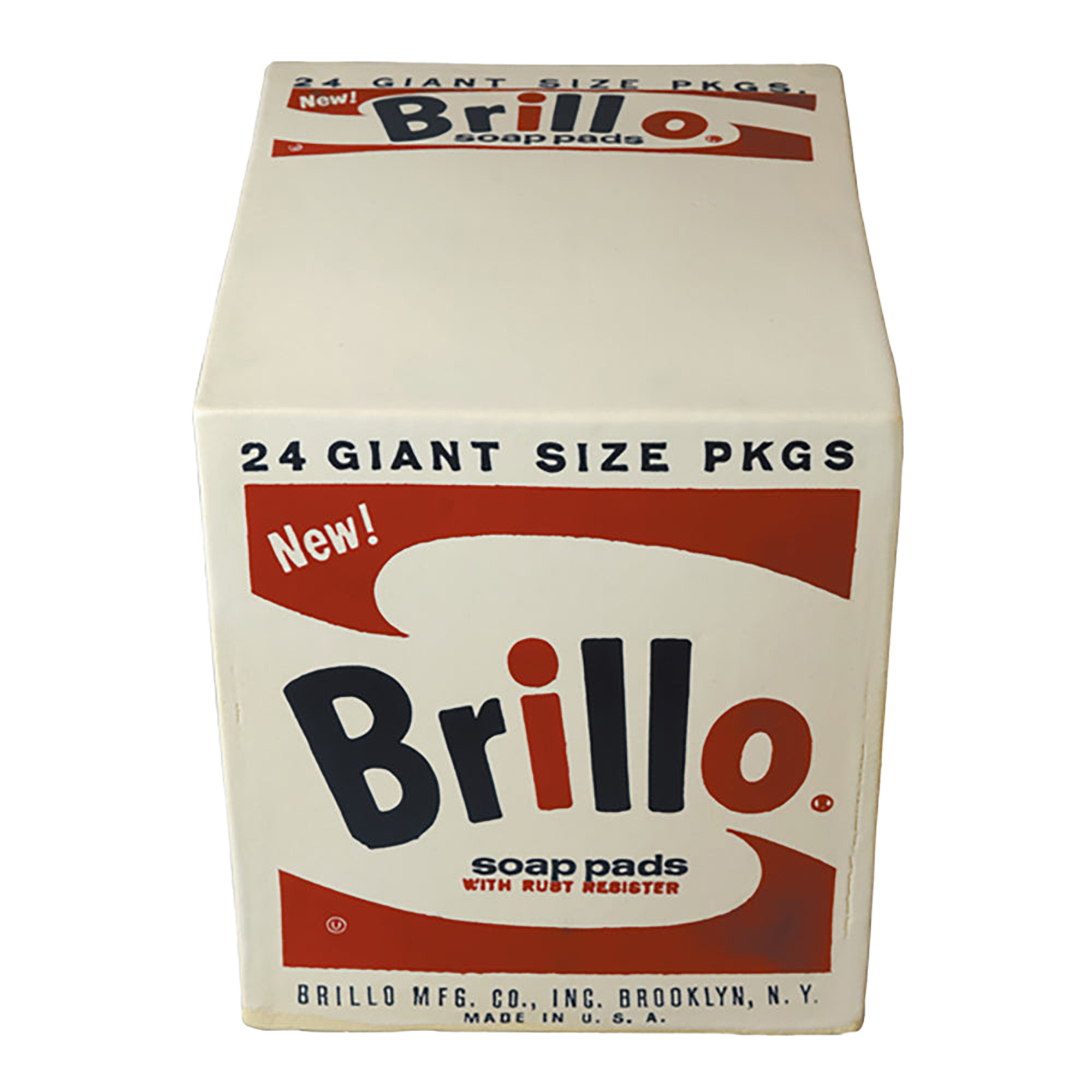 CERAMICK Andy Warhol Brillo box