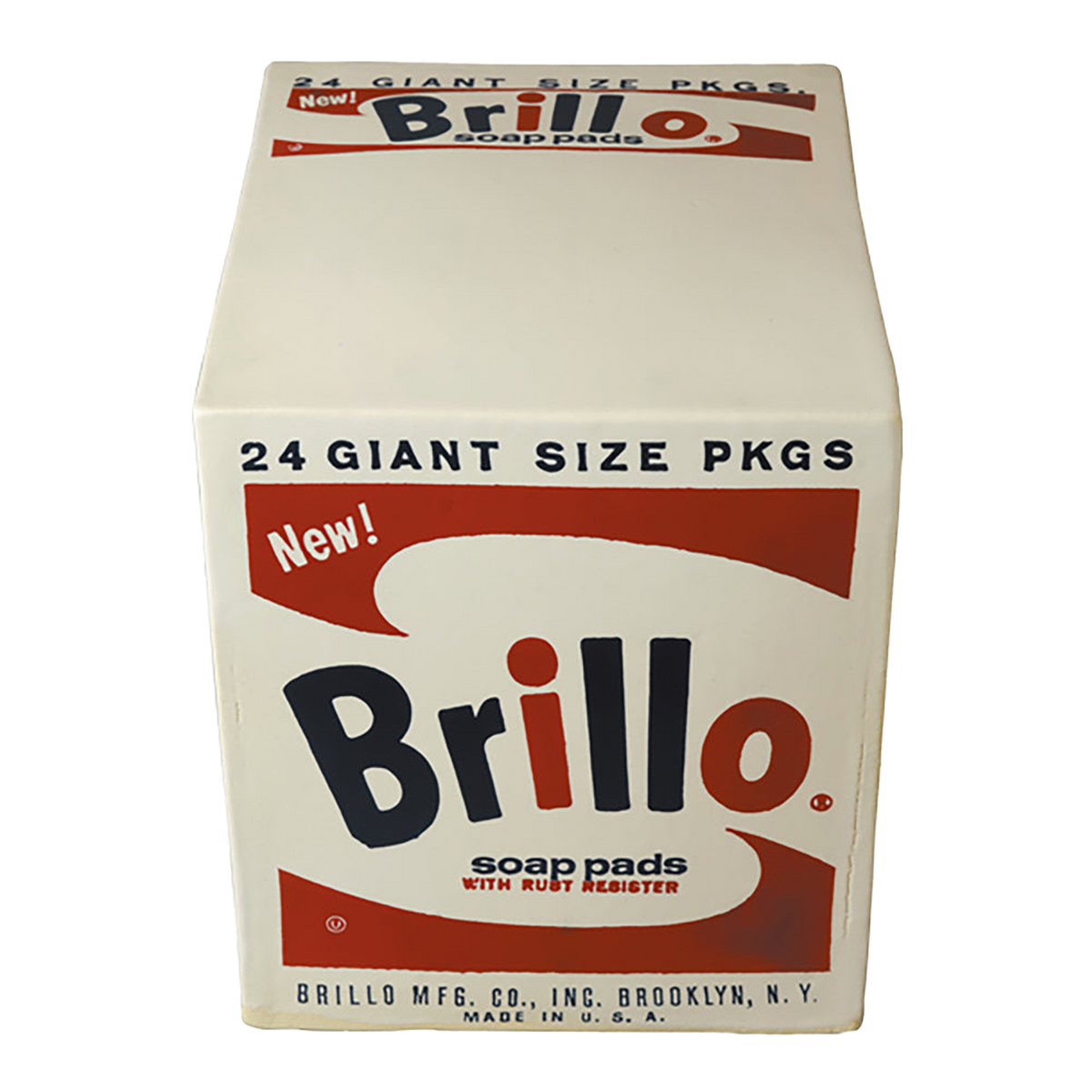 CERAMICK Andy Warhol Brillo box