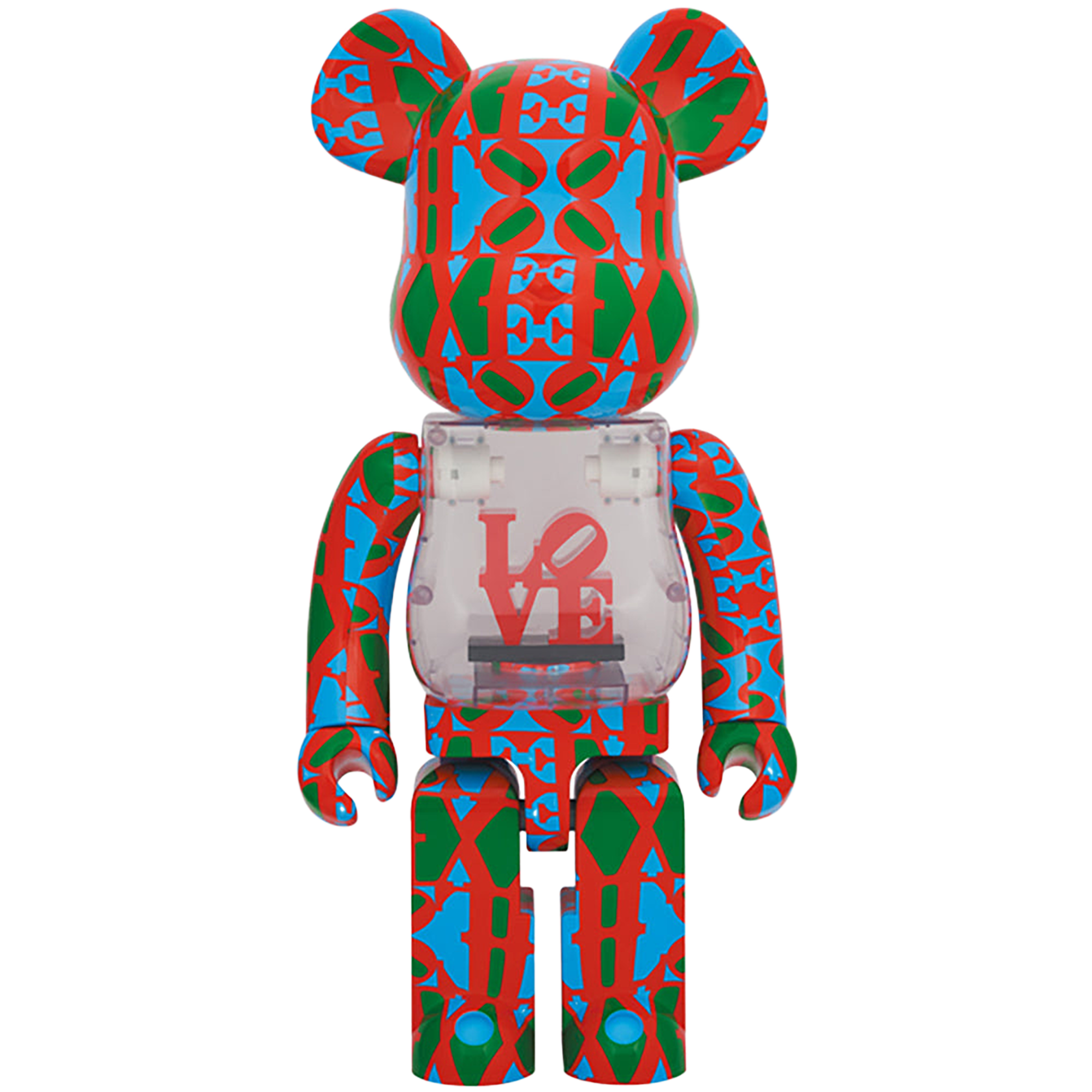 BE@RBRICK Robert Indiana "LOVE" 1000％