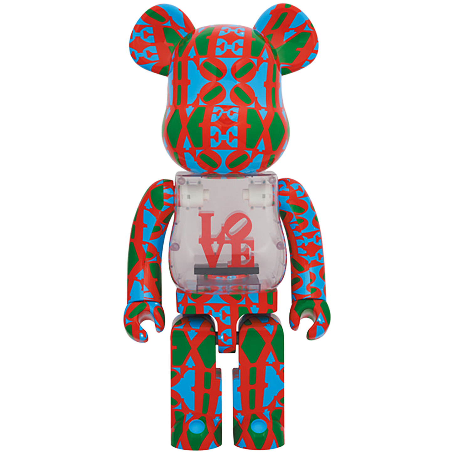 BE@RBRICK Robert Indiana "LOVE" 1000％