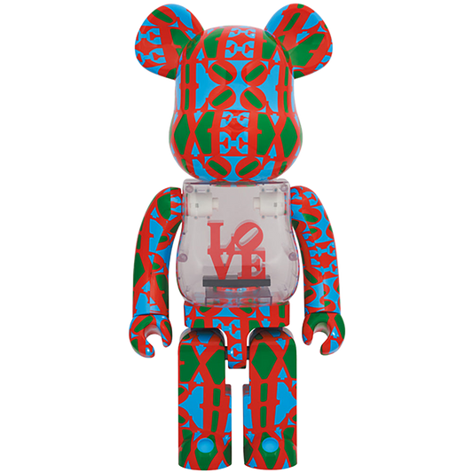 BE@RBRICK Robert Indiana "LOVE" 1000％