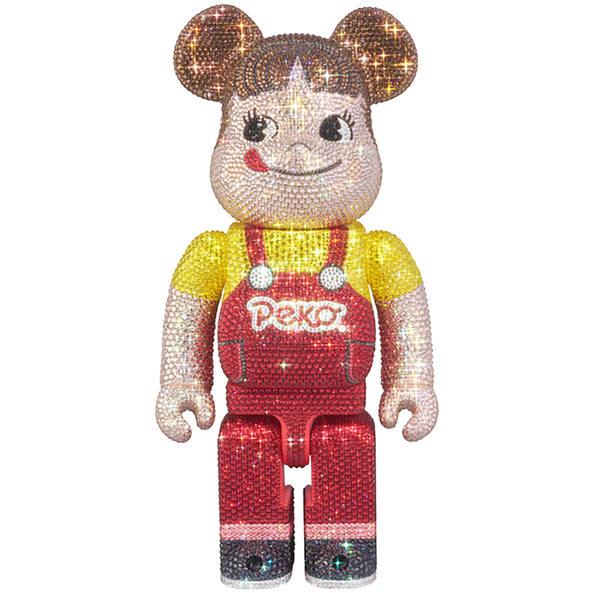 BE@RBRICK CRYSTAL DECORATE ペコちゃん 400％