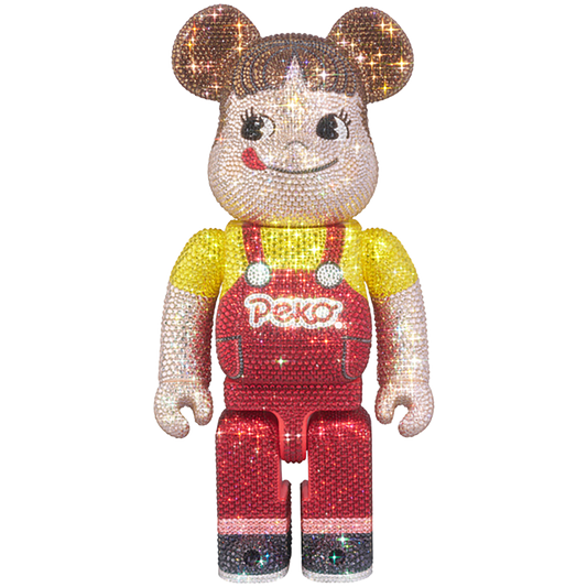 BE@RBRICK CRYSTAL DECORATE ペコちゃん 400％