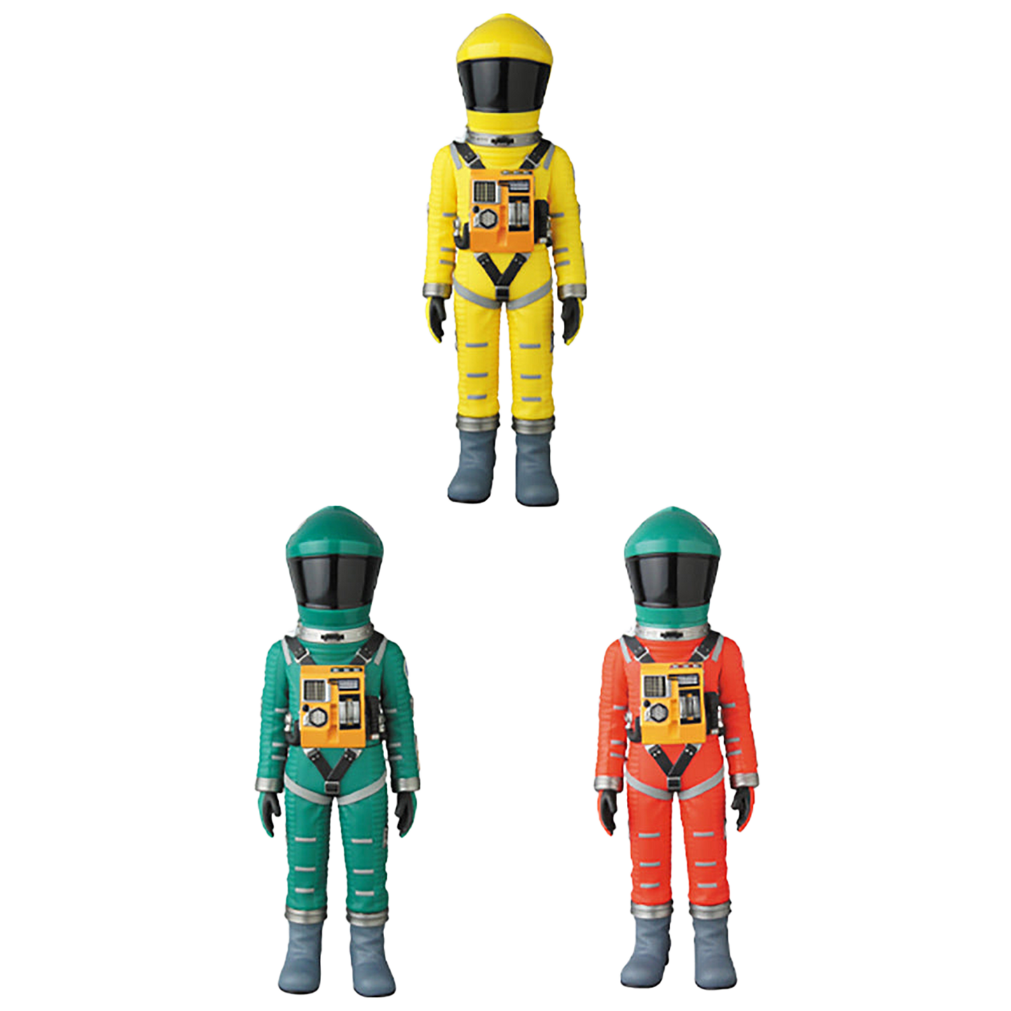 VCD SPACE SUIT YELLOW Ver./GREEN Ver./ GREEN HELMET & ORANGE SUIT Ver.
