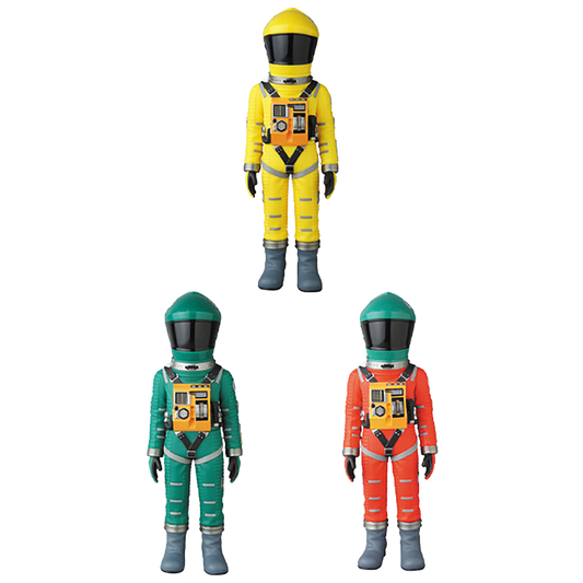 VCD SPACE SUIT YELLOW Ver./GREEN Ver./ GREEN HELMET & ORANGE SUIT Ver.