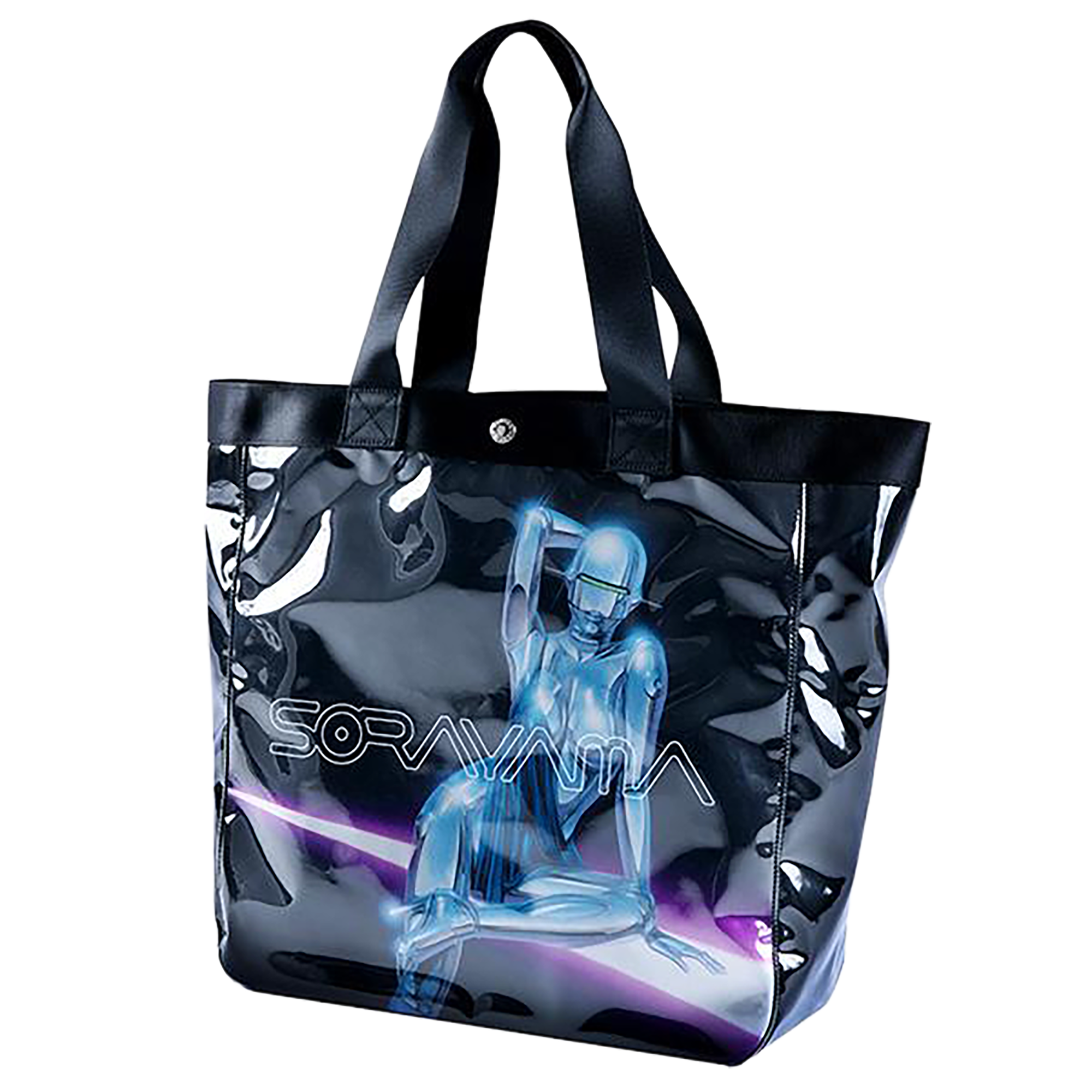HAJIME SORAYAMA VINYL TOTE BAG "SEXY ROBOT 02" made by PORTER