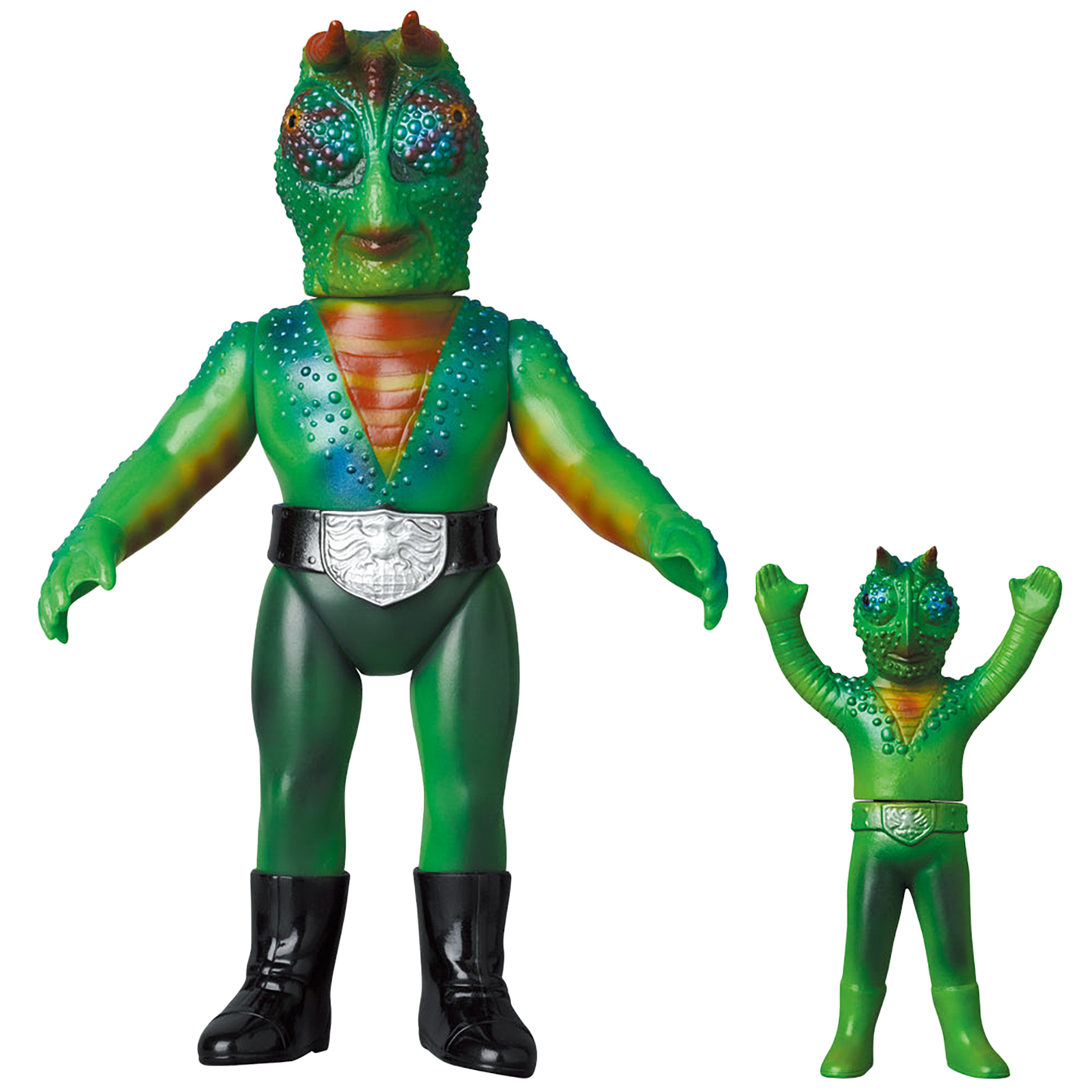 Chameleon Otoko(New color/G.I.D)＋Mini Sofubi (from Kamen Rider)《Planned to be shipped in late Apr. 2023》