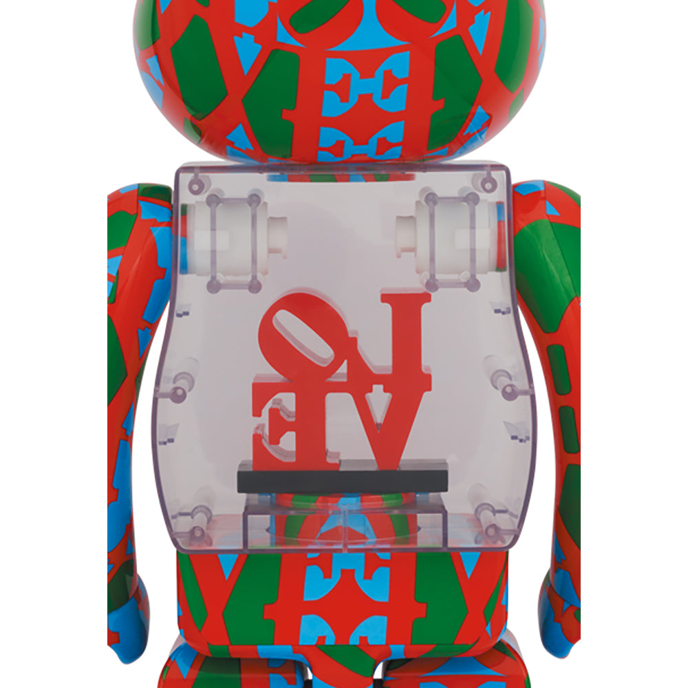 BE@RBRICK Robert Indiana "LOVE" 1000％_1