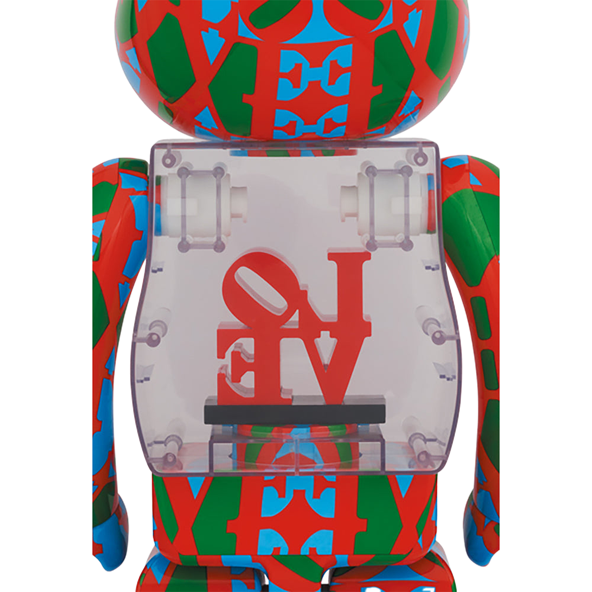 BE@RBRICK Robert Indiana "LOVE" 1000％