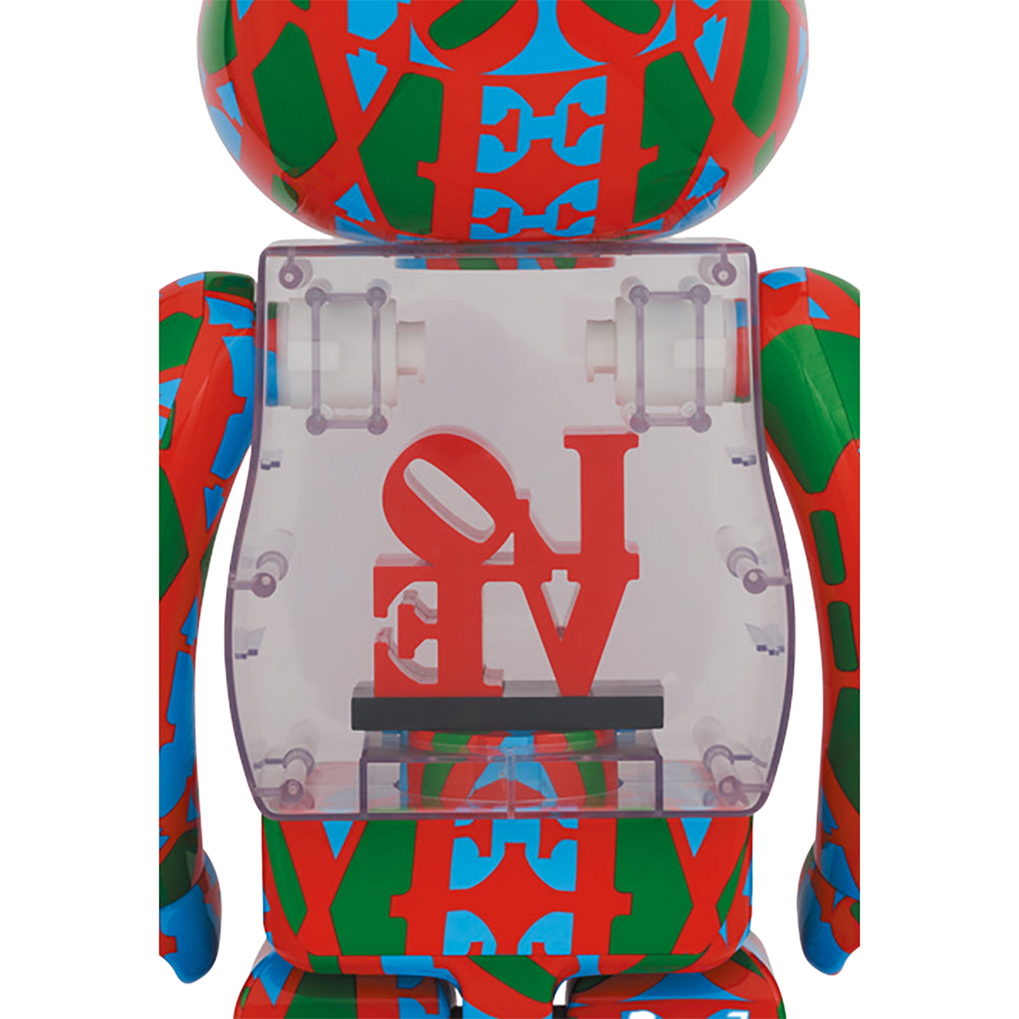 BE@RBRICK Robert Indiana "LOVE" 1000％