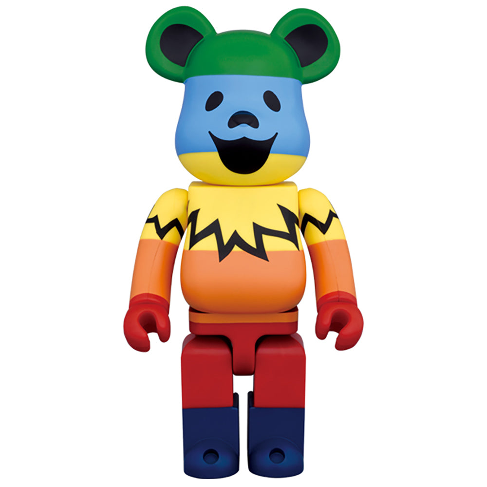BE@RBRICK GRATEFUL DEAD DANCING BEAR RAINBOW Ver.1000％_0