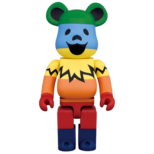 BE@RBRICK GRATEFUL DEAD DANCING BEAR RAINBOW Ver.1000％