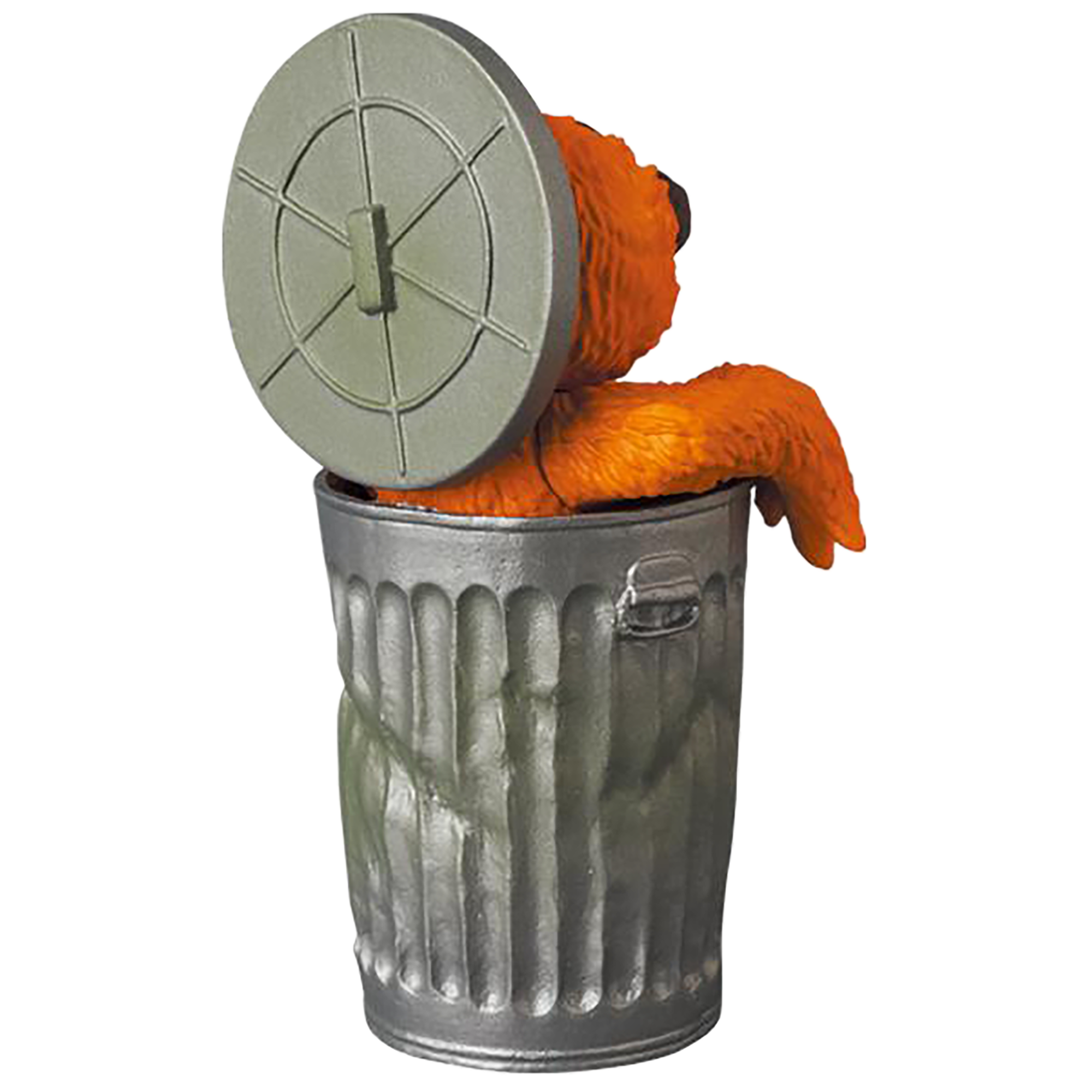 UDF 芝麻街系列 2 OSCAR THE GROUCH (原创橙色毛皮版)