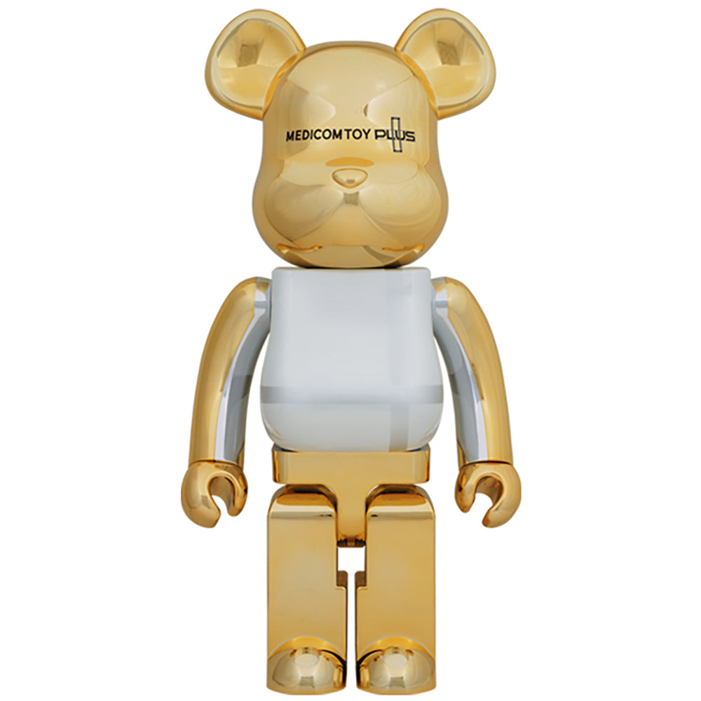 BE@RBRICK MEDICOM TOY PLUS GOLD CHROME Ver. 1000％_0