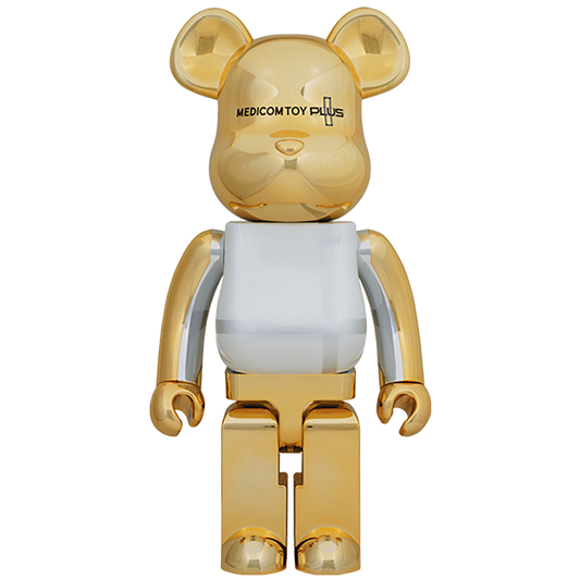 BE@RBRICK MEDICOM TOY PLUS GOLD CHROME Ver. 1000％