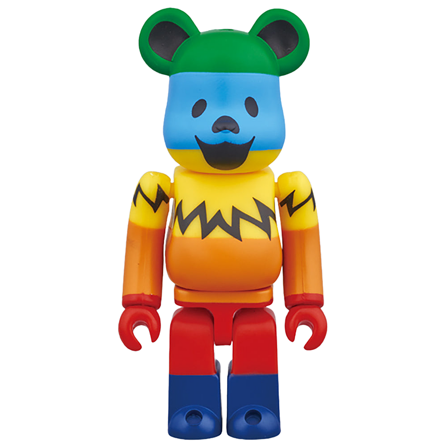 BE@RBRICK GRATEFUL DEAD DANCING BEAR RAINBOW Ver.100％