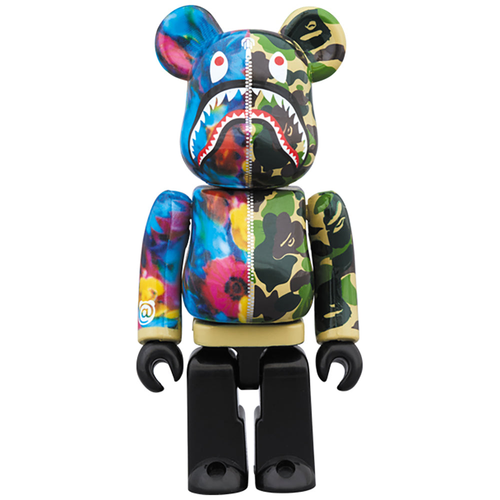 BE@RBRICK BAPE(R) × M / mika ninagawa SHARK 100％ & 400％_1
