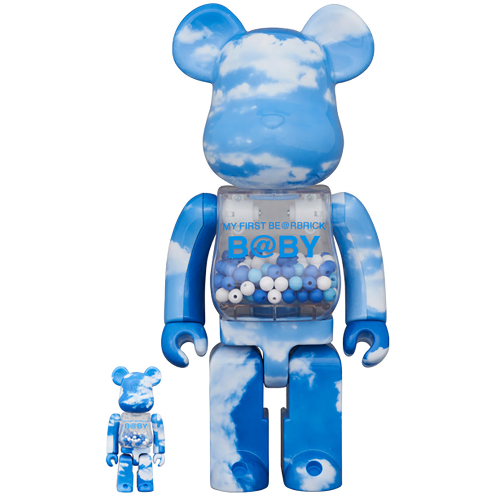 MY FIRST BE@RBRICK B@BY BLUE SKY Ver.100％ & 400％_0