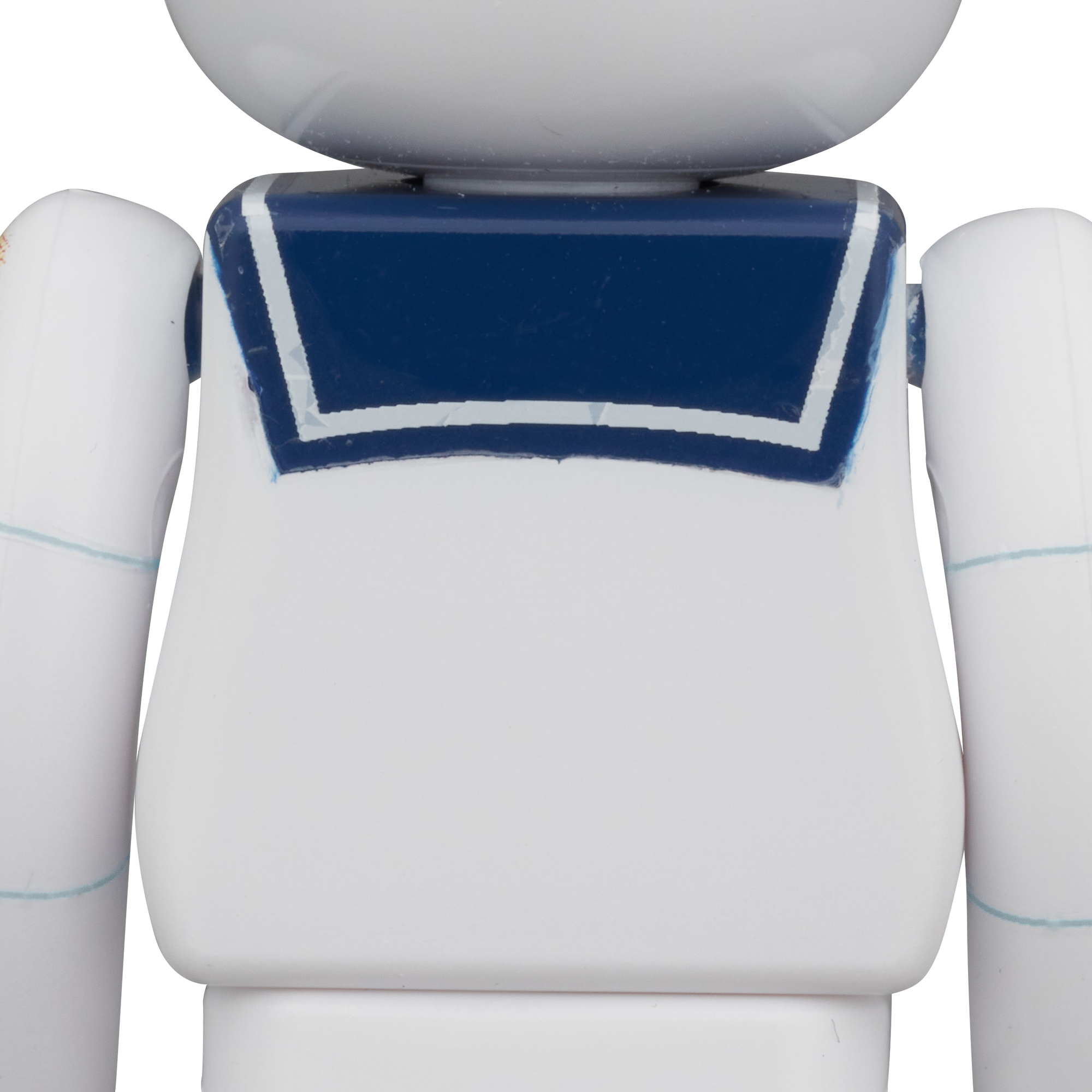 BE@RBRICK 2PCS SET STAY PUFT MARSHMALLOW MAN “ANGRY FACE” & NO GHOST_2