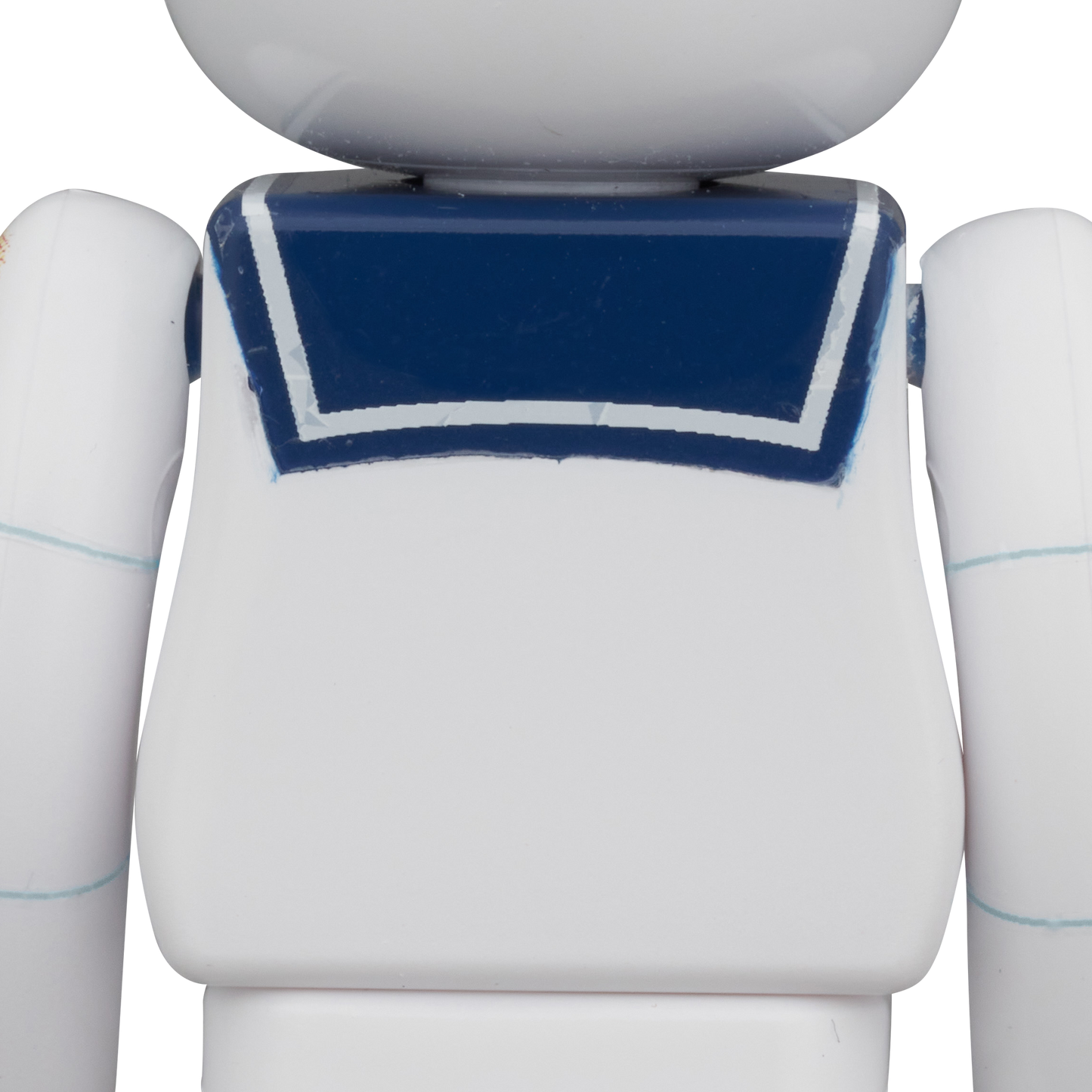 BE@RBRICK 2PCS SET STAY PUFT MARSHMALLOW MAN “ANGRY FACE” & NO GHOST_2