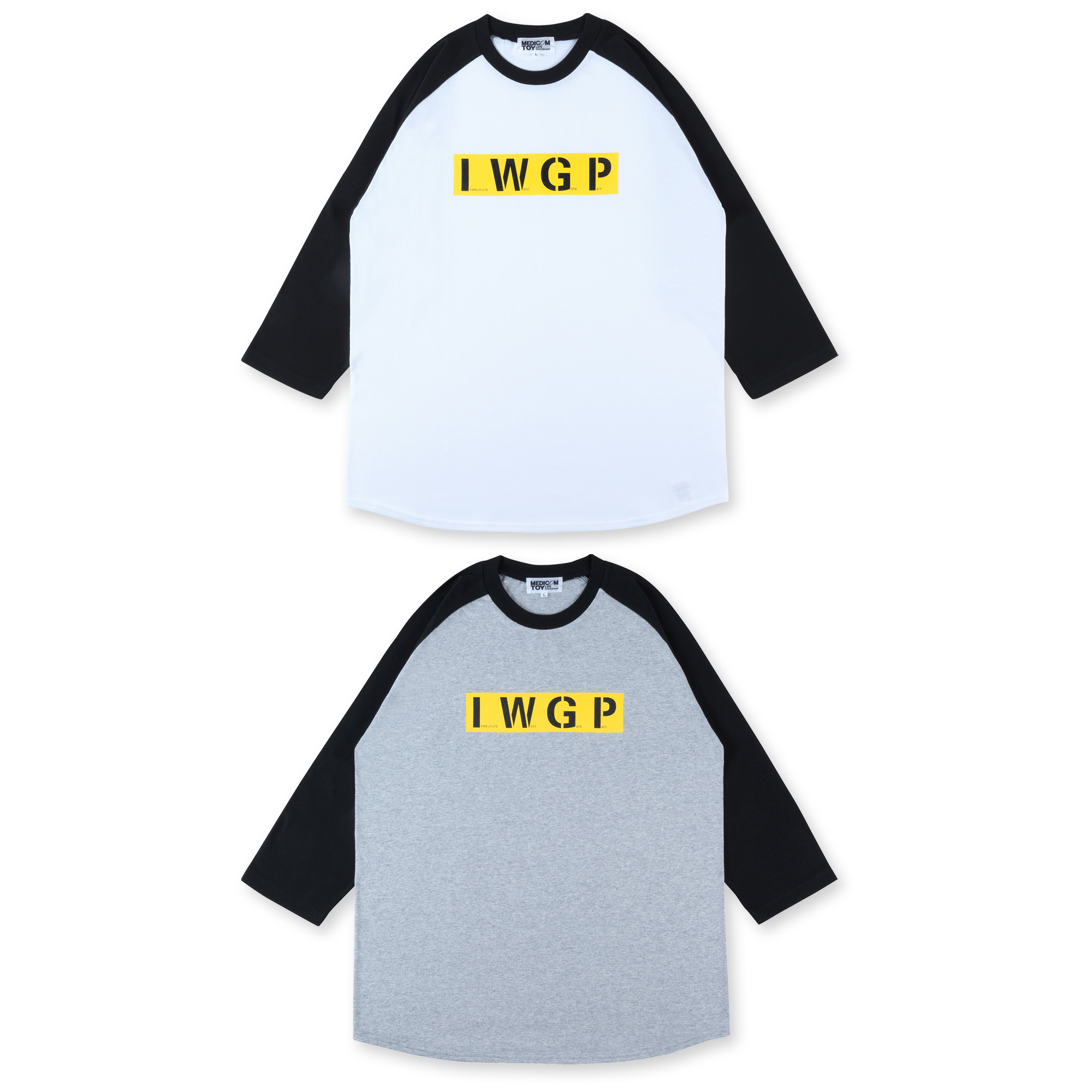 MLE × I.W.G.P. I.W.G.P. LOGO RAGLAN SLEEVE T-SHIRT《Scheduled to be released in November 2026. Order period is until August 16th》