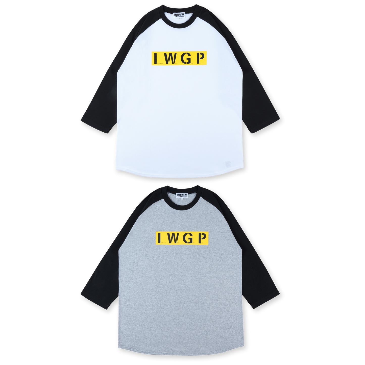 MLE × I.W.G.P. I.W.G.P. LOGO RAGLAN SLEEVE T-SHIRT《Scheduled to be released in November 2026. Order period is until August 16th》