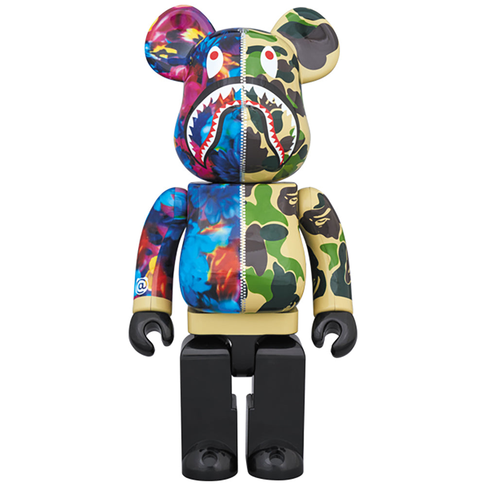 BE@RBRICK BAPE(R) × M / mika ninagawa SHARK 100％ & 400％_2
