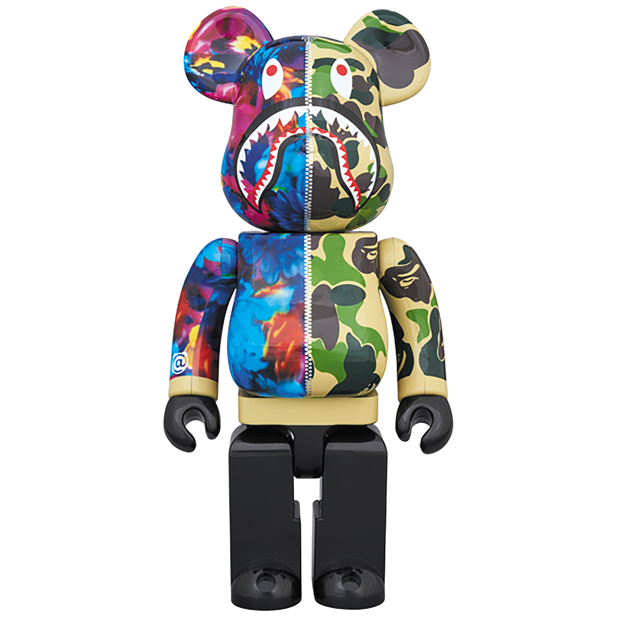 BE@RBRICK BAPE(R) × M / mika ninagawa SHARK 100％ & 400％