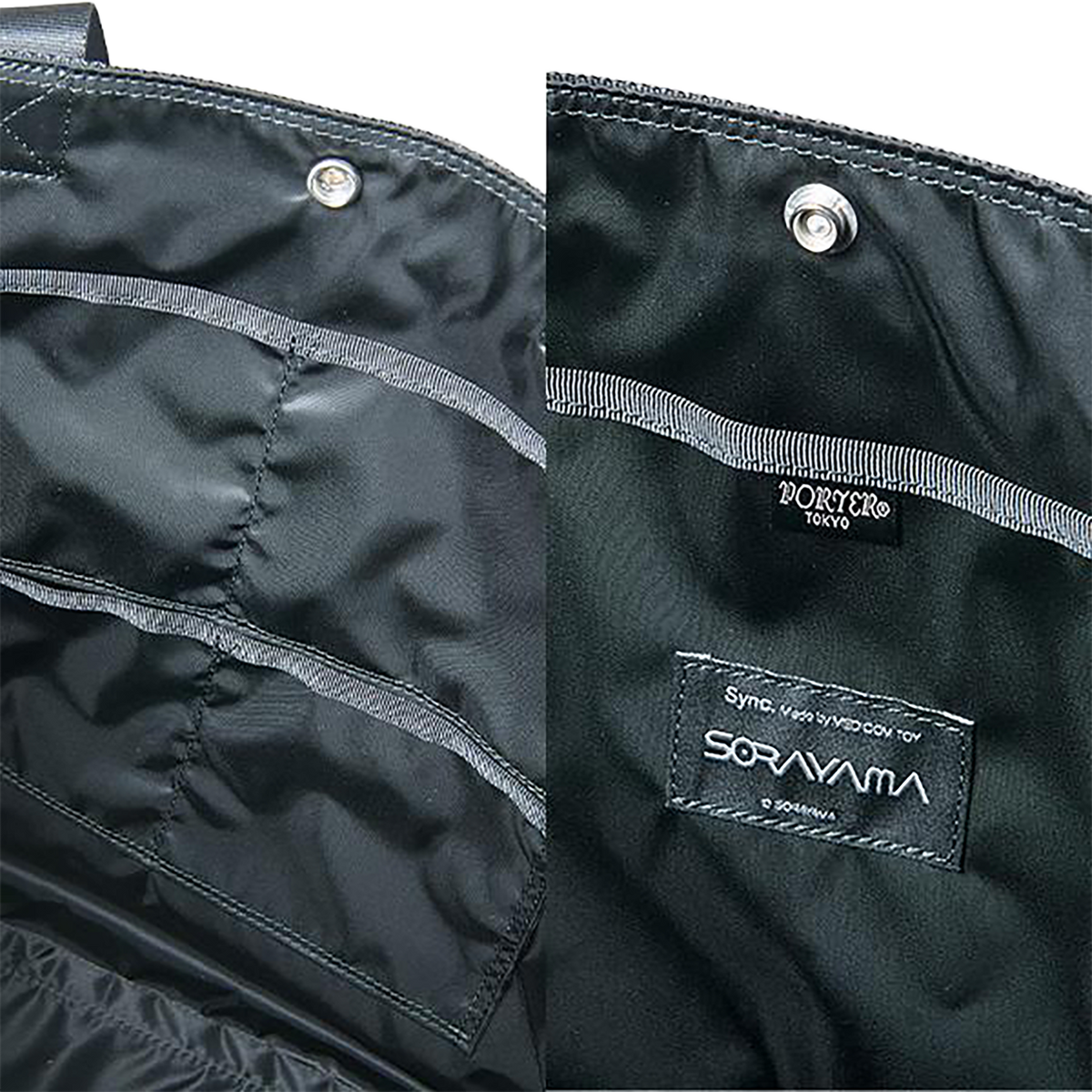 HAJIME SORAYAMA VINYL TOTE BAG "SEXY ROBOT 02" made by PORTER